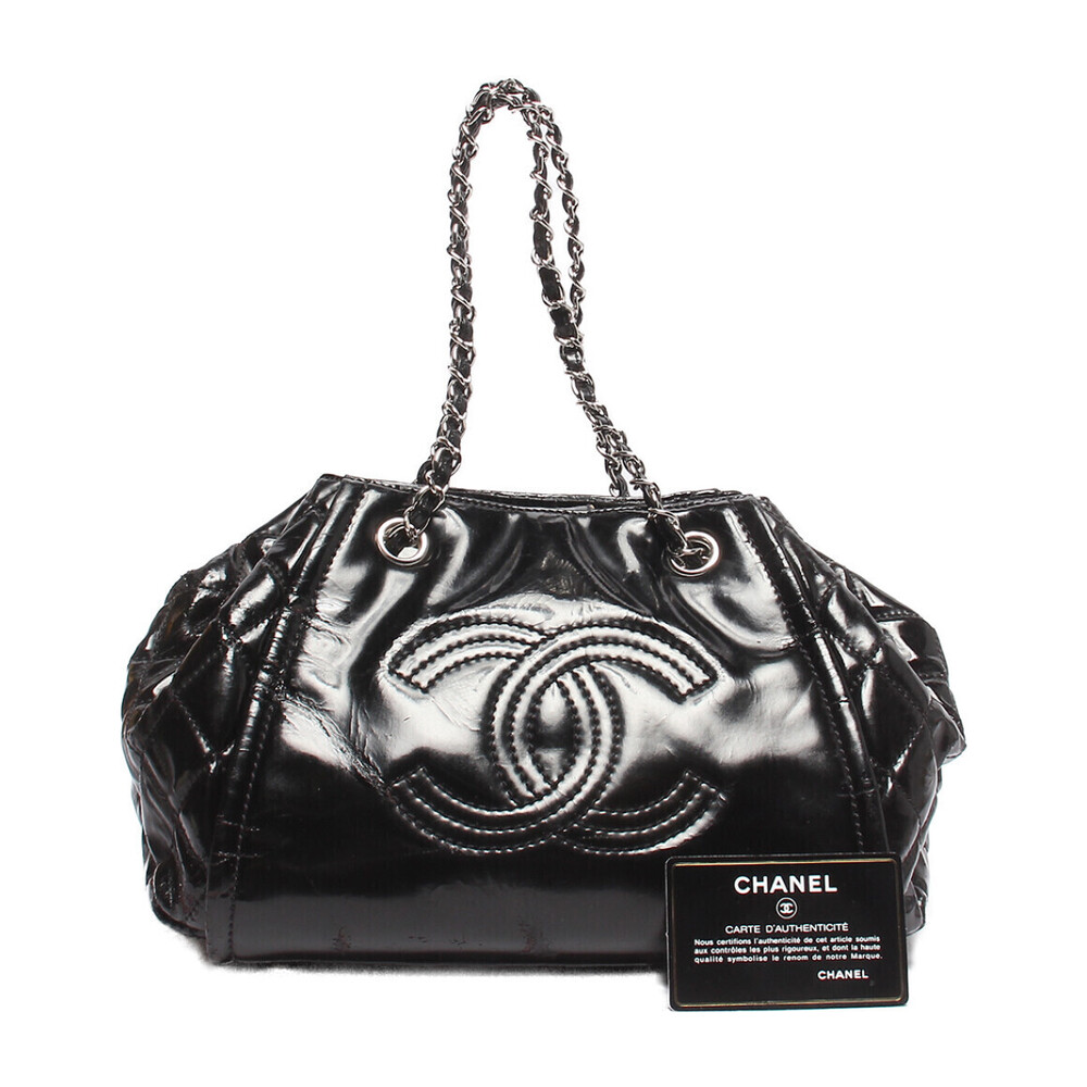 Chanel Shoulder Bag Silver